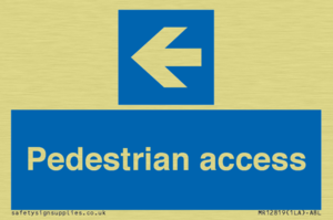 Pedestrian access